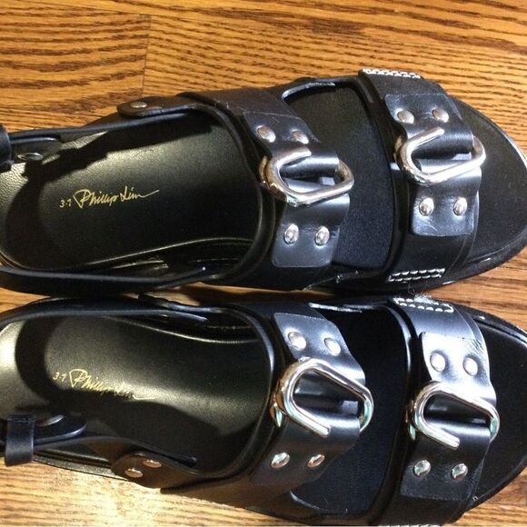 3:1 PHILLIP LIM Alix Flatform Sandals - Picture 5 of 8
